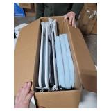 Dream On Me, Traveler Portable BassinetStarlight, Starlight Blue 34x17.4x24.4 Inch (Pack of 1)