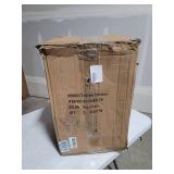 Kirpi Velvet Ottoman Square Stool Set of 2 - Modern Vanity Stool - Contemporary Foot Stool Ottoman - Soft Velvet Upholstered Foot Rest with Gold Metal Legs - Sage Green