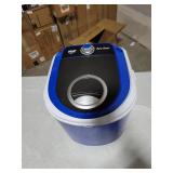 Pyle Upgraded Version Portable Washer - Top Loader Portable Laundry, Mini Washing Machine, Quiet Washer, Rotary Controller, 110V - For Compact Laundry, 4.5 Lbs. Capacity, Translucent Tubs