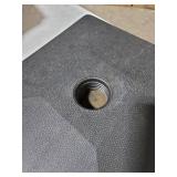 C-Hopetree Plastic Base Stand for Outdoor Patio Market Umbrella, Square, Black