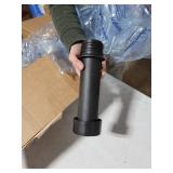 C-Hopetree Plastic Base Stand for Outdoor Patio Market Umbrella, Square, Black