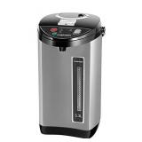 Chefman Electric Hot Water Pot Urn w/ Auto & Manual Dispense Buttons, Safety Lock, Instant Heating for Coffee & Tea, Auto-Shutoff/Boil Dry Protection, Insulated Stainless Steel, 5.3L/5.6 Qt/30+ Cups