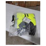 Pyramex Rj31 Series Lumen X Class 3 Fleece Bomber Safety Jacket Lime Small