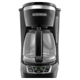 Black+Decker - 12-Cup Programmable Coffee Maker - Black