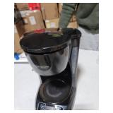 Black+Decker - 12-Cup Programmable Coffee Maker - Black