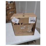 AKT LIGHTING 12-Piece 6-inch LED Ultra-Thin recessed Ceiling Light with Junction Box, 6W Cool White 5000K high Brightness dimmable Downlight 850lm recessed Spotlight -ETL Certification