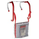 Kidde Fire Escape 3-Story Ladder, 25-Foot Anti-Slip Rungs, Rope Ladder