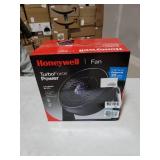 Honeywell HT-908 TurboForce Room Air Circulator Fan, Medium, Black Quiet Personal Fan for Home or Office, 3 Speeds and 90 Degree Pivoting Head