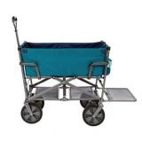 Mac Sports - Double Decker Folding Wagon - Teal