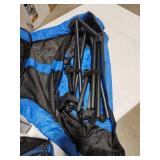 Cascade Mountain Tech Hammock Camp Chair with Adjustable Height - Ultralight for Backpacking, Camping, Sporting Events, Beach, and Picnics with Carry Bag - Royal Blue