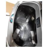 iTouchless 13 Gallon SensorCan KitchenTrash Can with Odor Filter, Stainless Steel, Oval Shape, Sensor-Activated Lid Garbage Bin for Home, Office, Slim Space-Saving, Battery & AC Adapter not included