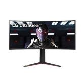 LG 34GP83A-B 34 Inch 21: 9 UltraGear Curved QHD (3440 x 1440) 1ms Nano IPS Gaming Monitor with 160Hz and G-SYNC Compatibility - Black (34GP83A-B)