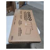 COSCO XL 38.5" Fold-in-Half Card Table w/ Handle, Black, Indoor & Outdoor, Portable, Wheelchair Accessible, Camping, Tailgating, & Crafting Folding Table