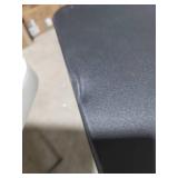 COSCO XL 38.5" Fold-in-Half Card Table w/ Handle, Black, Indoor & Outdoor, Portable, Wheelchair Accessible, Camping, Tailgating, & Crafting Folding Table