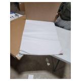 Pacon Chart Tablet, 1" Ruled, 24" x 32", White, 25 Sheets