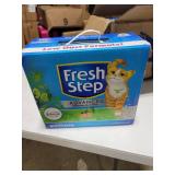 Fresh Step Advanced Refreshing Gain Scented Clumping Clay Cat Litter, 18.5-lb box, 2 pack