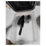 IRIS USA, Inc. Airtight Pet Food and Treat Storage Container Combo, Gray, black (500090)