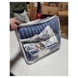 Monique Reversible 3-Piece Full/Queen Quilt Set