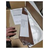 Honeywell Eamon 52" Modern Espresso Bronze Remote Control Ceiling Fan with Integrated LED Light, 3 Blade