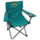 Rawlings NFL Gameday Elite Lightweight Folding Tailgating Chair, with Carrying Case, Jacksonville Jaguars