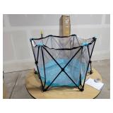 Regalo My Play Portable Playard Indoor and Outdoor with Carry Case and Washable, Aqua, 6-Panel