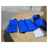 Heavy Duty Extra Large Storage Bags, XL Blue Moving Bags for College Dorm Room Essentials, Moving Supplies Compatible with IKEA Frakta Cart, 4 Packs
