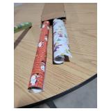 Hallmark Christmas Peanuts Wrapping Paper with Cut Lines on Reverse (Pack of 3, 105 sq. ft. ttl) Snoopy, Charlie Brown, Woodstock