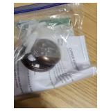 Bath Bliss Wall Mountable Curved Adjustable Shower Rod in Bronze