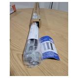 Perma Child Safety Indoor/Outdoor Retractable Baby Gate 41" Tall, Extends to 71" Wide, Gray