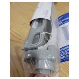 Perma Child Safety Indoor/Outdoor Retractable Baby Gate 41" Tall, Extends to 71" Wide, Gray