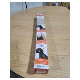 EasyBaby Products Extra Wide Indoor Outdoor Retractable Baby Gate, 33" Tall, Extends up to 71" Wide, Black