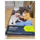 PetSafe CozyUp Folding Pet Step, Lightweight and Easy to Carry, No-Slip Access, Tan 25 in