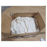 Linen Market Quilted Coverlet Set Square Patterned, King/California King, Ivory