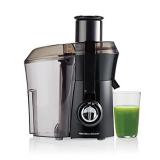 Hamilton Beach Juicer Machine, Big Mouth Large 3" Feedchute, Easy to Clean, Centrifugal, BPA Free, 800W Motor, Black