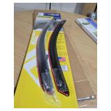 Auto Ventshade AVS 192301 In-Channel Ventvisor Side Window Deflector, 2-Piece Set for 2014-2018 Silverado & Sierra 1500, 2015-2018 Silverado & Sierra 2500HD-3500HD with Standard Cab