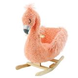 Soft Landing Flamingo JoyRides Rocker in Coral