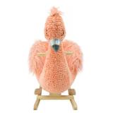 Soft Landing Flamingo JoyRides Rocker in Coral