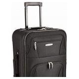 Rockland Luggage 19 Inch Expandable Carry On Black One Size