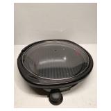 Elite - Indoor Electric Grill - Black