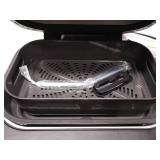 Ninja - NinjaÂ® Foodiâ¢ Smart XL 6-in-1 Indoor Grill with 4-qt Air Fryer, Roast, Bake, Broil, & Dehydrate - Black