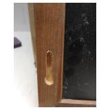 Chalkboard Signs Wooden A Frame Sandwich Board 40x 20 inches Large Standing Sidewalk Sign with Liquid & Solid Chalk for Indoor Outdoor