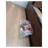 hal side table with brown rack