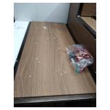 hal side table with brown rack