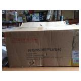 hal side table with brown rack