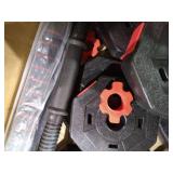 Adjustable Weights Dumbbells Set Pair Total 22/88/110Lbs, Free Weight Dumbbells with Connecting Rod Used As Barbell Set, Strength Training Equipment for Men Women Gym Workout Fitness Exercise