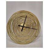 Wall Clock - Round Metal Wall Clock Decorative