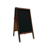 Chalkboard Signs Wooden A Frame Sandwich Board 40x 20 inches Large Standing Sidewalk Sign with Liquid & Solid Chalk for Indoor Outdoor