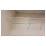 (2) White Wire Shelves