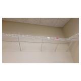 (2) White Wire Shelves