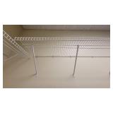 (2) White Wire Shelves